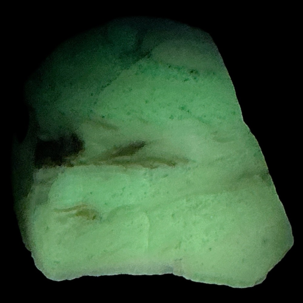 Opalescent Amber Layered Art Glass Cullet Glowing Manganese Slag Glass #6GX43
